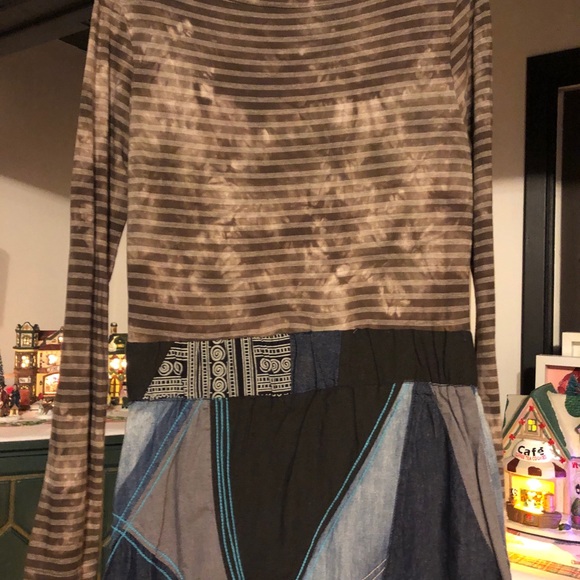 EUC Women’s Vintage DESIGUAL Patchwork Dress - Picture 8 of 13